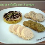 Boudin de volaille aux 3 saveurs – de Delices Cookies