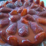 Bavarois aux fraises