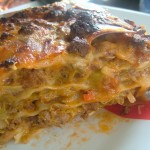 Lasagnes de poireaux bechalognaise