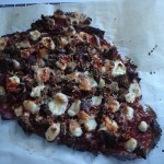 Pizza au chévre et bacon – de Manimanon