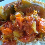 Tajine de concombres farcis