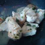 Aiguilettes de poulet au vinaigre de cidre – d’Emma