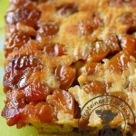 Tatin de mirabelles aux noisettes allégée