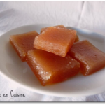 Pâte de coing – de JuJuBe